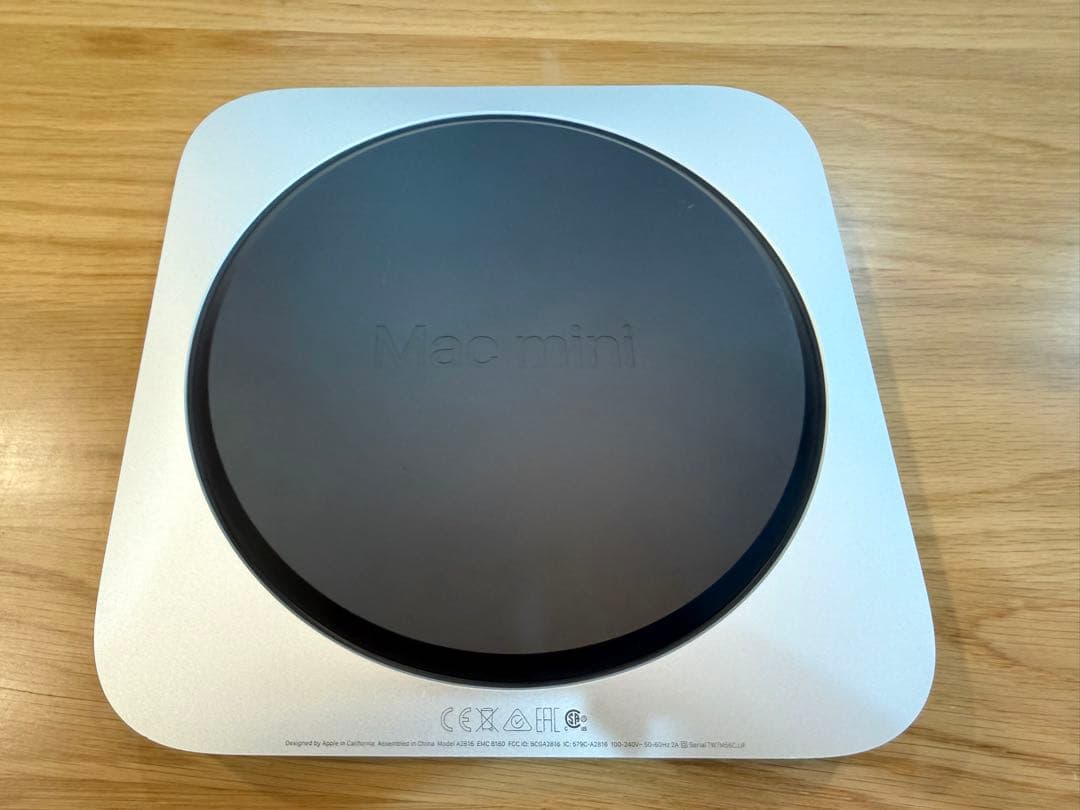 Mac mini M2Pro メモリ32GB ストレージ512GB