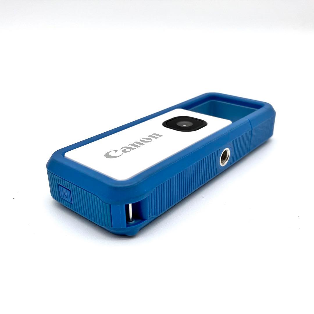 防水カメラ Canon iNSPIC REC FV-100 アソビカメラ　ブルー