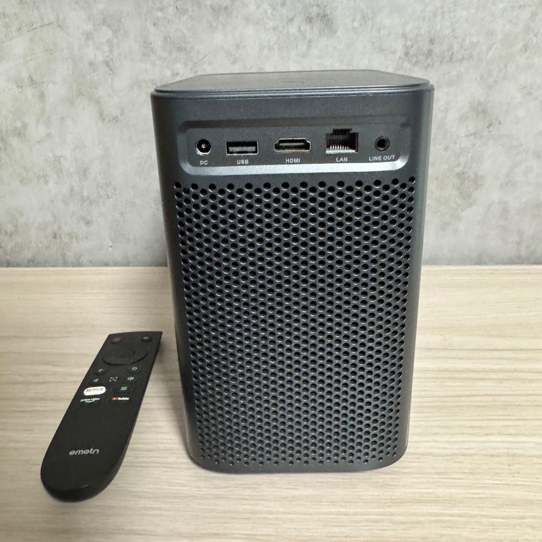 Emotn N1 プロジェクター 自動角度調整ピント修正機能