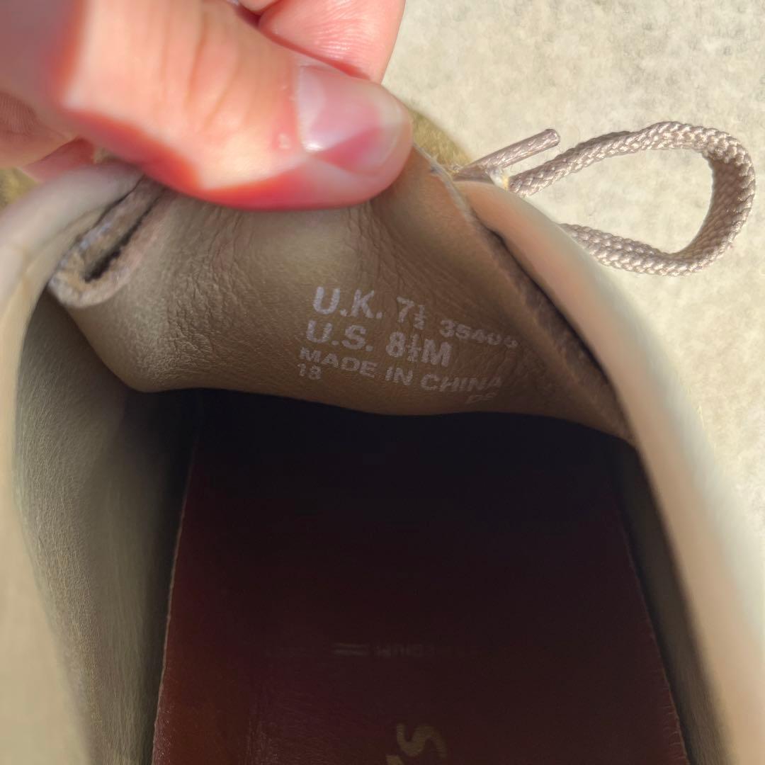 最終お値下げ！クラークス　ワラビー　ハイカット