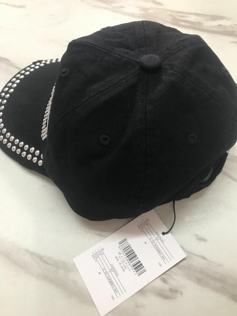 帽子 BEEDEN BD STUDS DAMAGE CAP BLACK //001