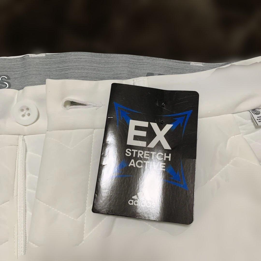 adidas EX STRETCH ACTIVE レディースパンツ ホワイト