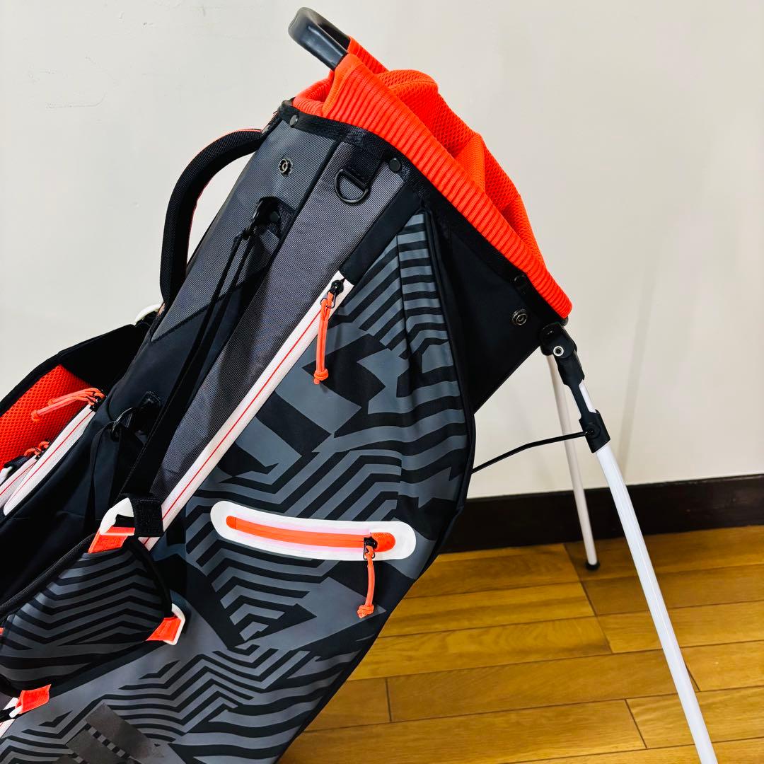 【美品】アディダスキャディバッグ スタンド式送料込み　6分割