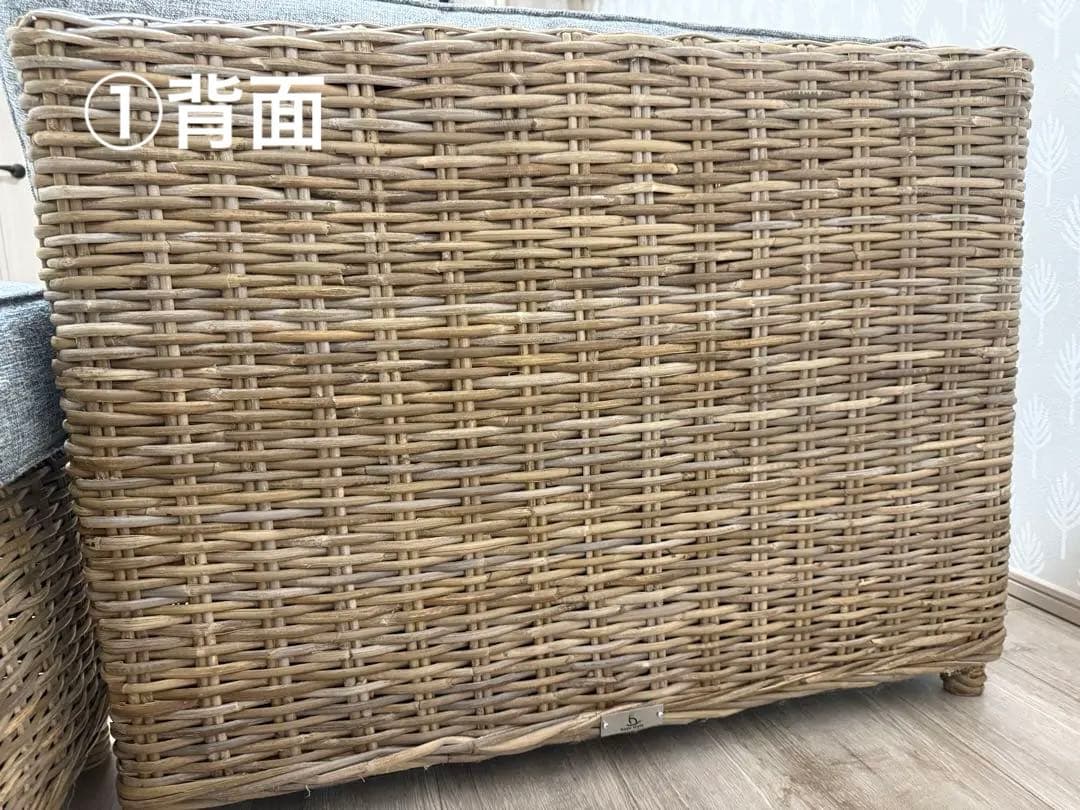 価格相談対応　ソファ　カユスタイル　モダン　リゾート家具　2〜3人掛け　①