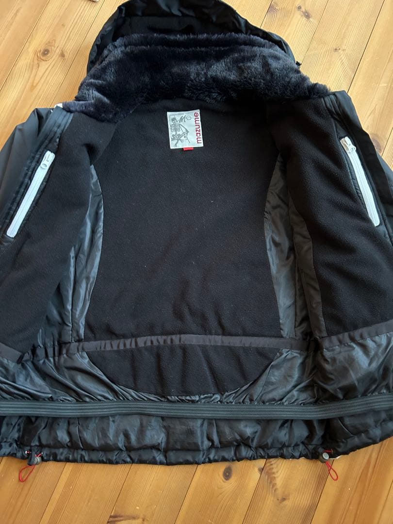 mazume フィッシングスーツ(上下セット) ブラック/ホワイトM