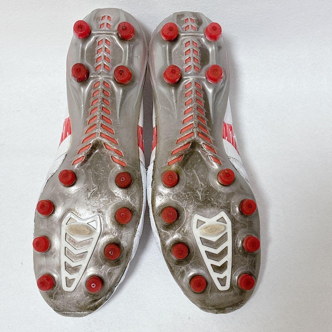 モレリアネオ 4 エリート ホワイト　25.5cm　白　レッド　限定