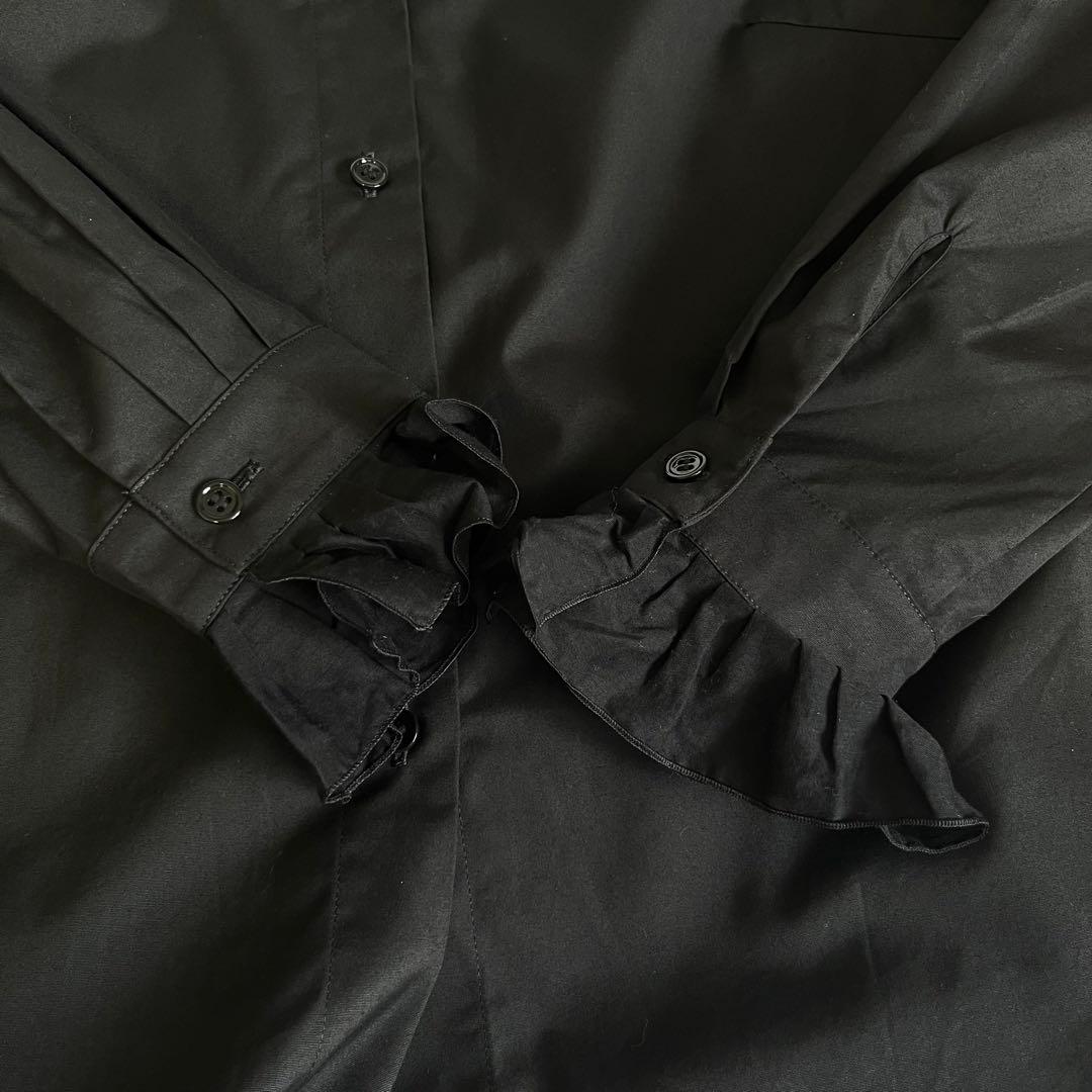 アニエスベー agnes b. ラッフルブラウス