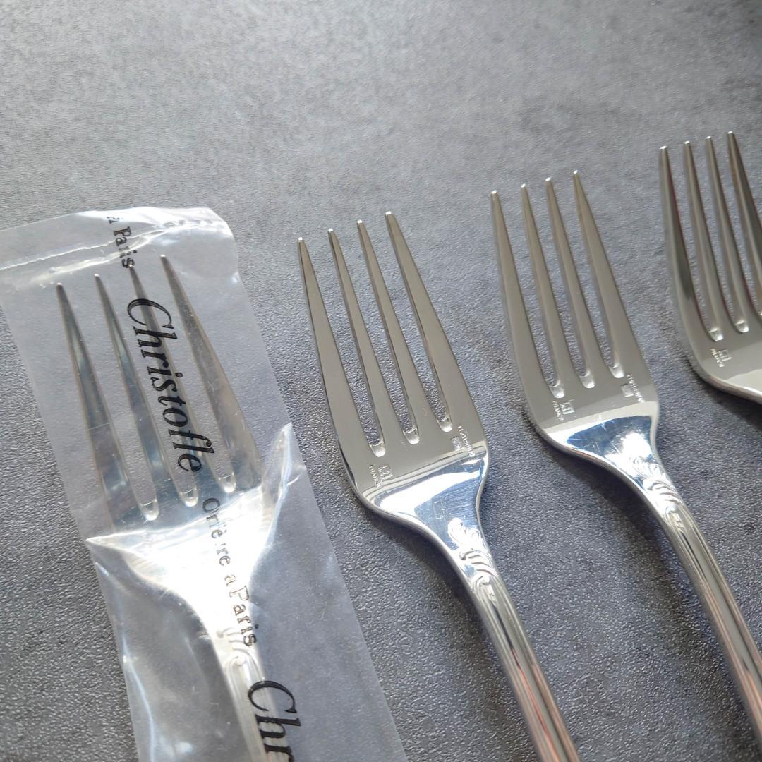 美品 クリストフル マルリー サラダフォーク 未開封含む 6点