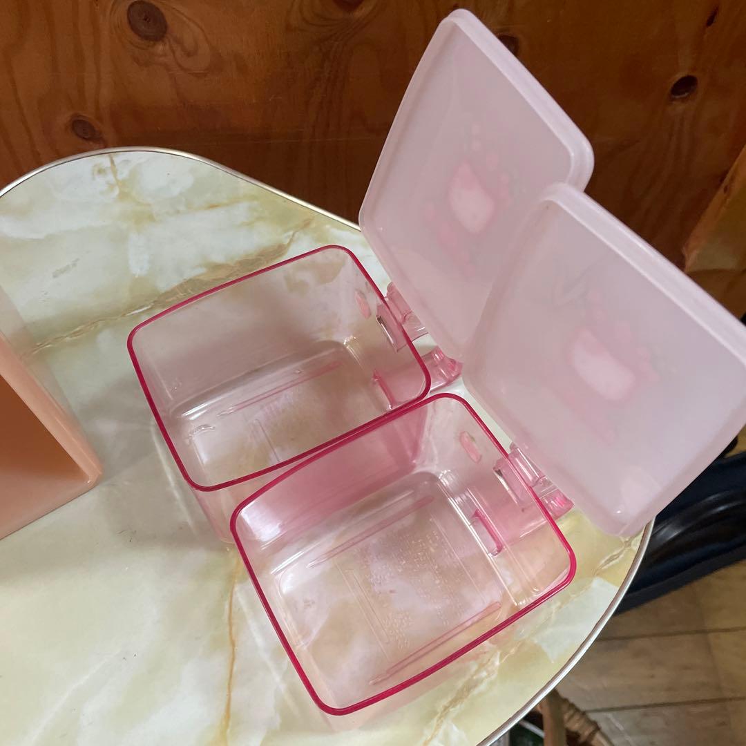 ハローキティ　調味料ケース　調味料入れ　野いちご　1999年　メイドインジャパン