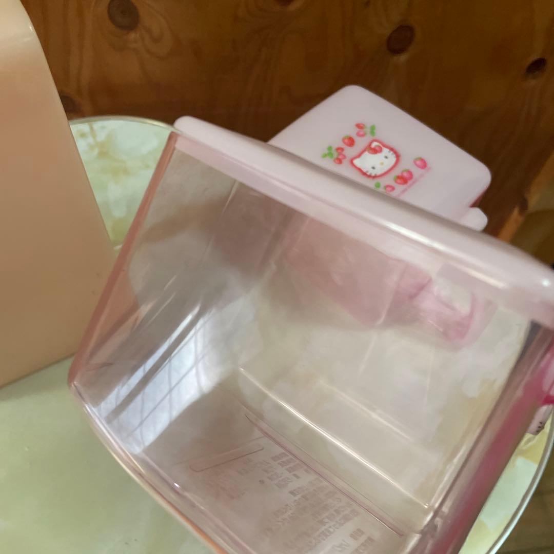 ハローキティ　調味料ケース　調味料入れ　野いちご　1999年　メイドインジャパン