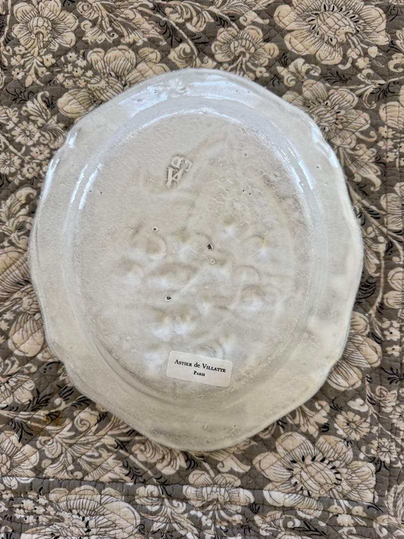 アスティエドヴィラットAstier de Villatte すずらんプレート