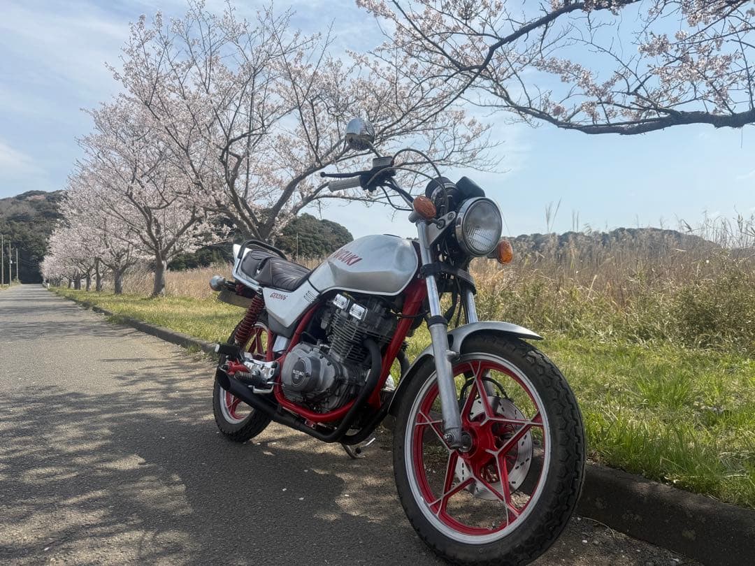 gsx250e プリティー　レーシング　マフラー