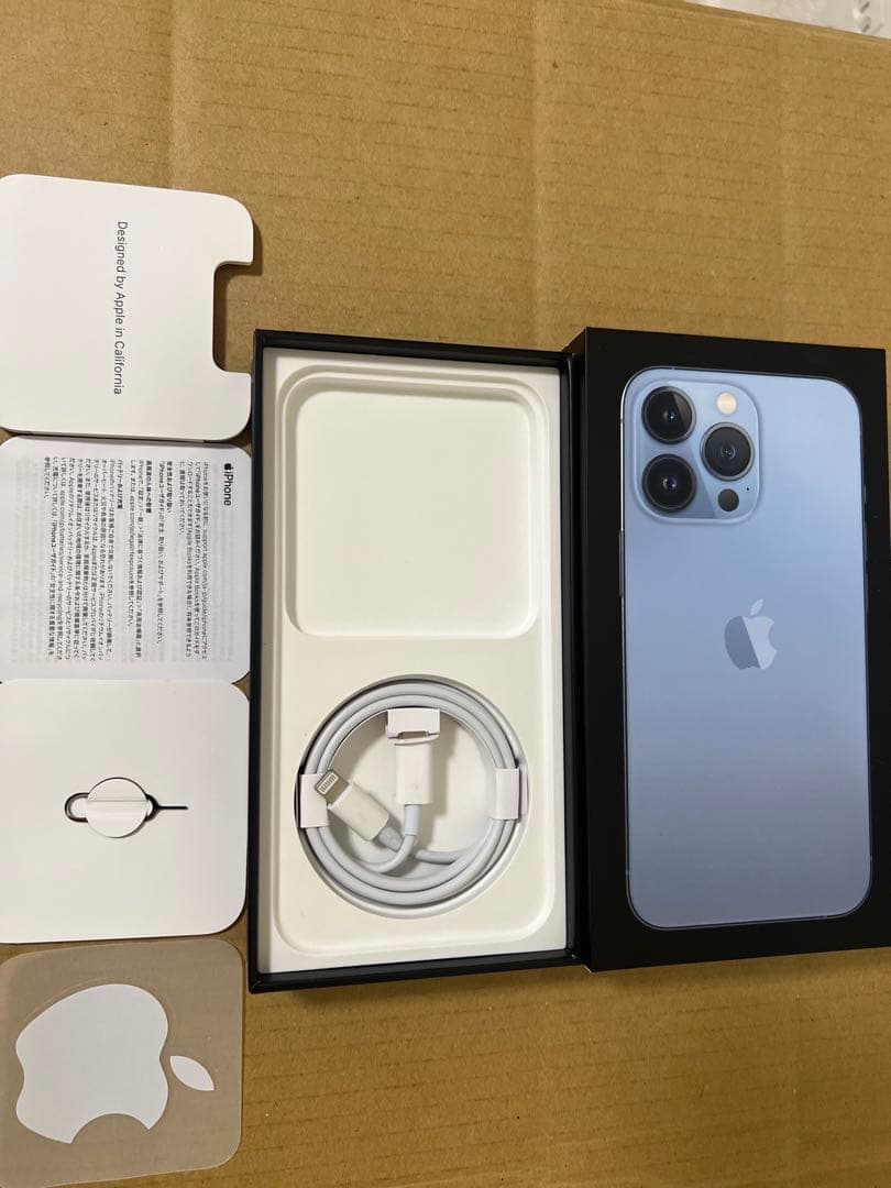 【超美品】iPhone 13 Pro Max 256GB シエラブルー