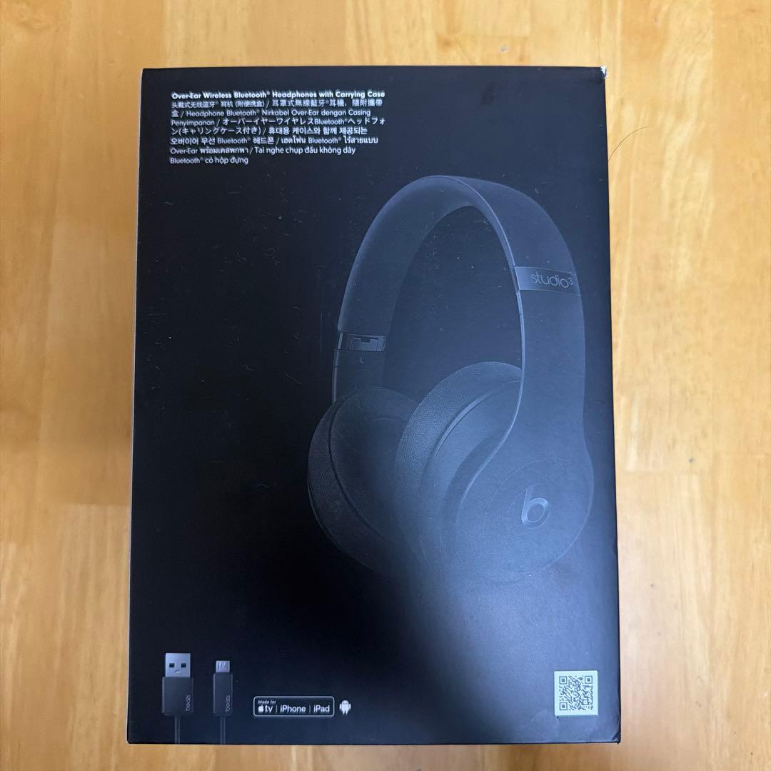 Beats Studio 3 ワイヤレスヘッドホン ブラック