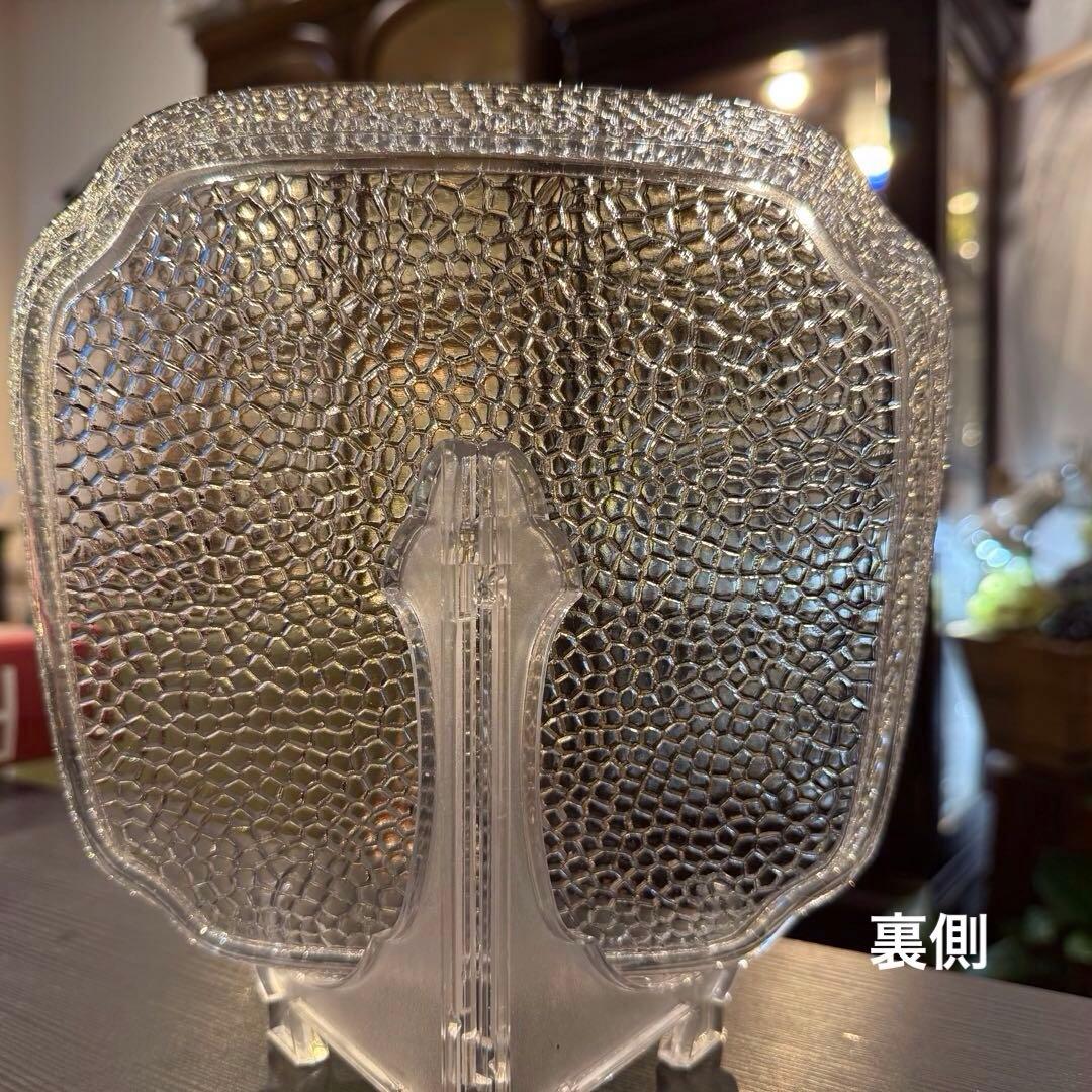 美オールドバカラ Baccaratクリスタルプレート☆ハニーカム(蜂の巣)モデル