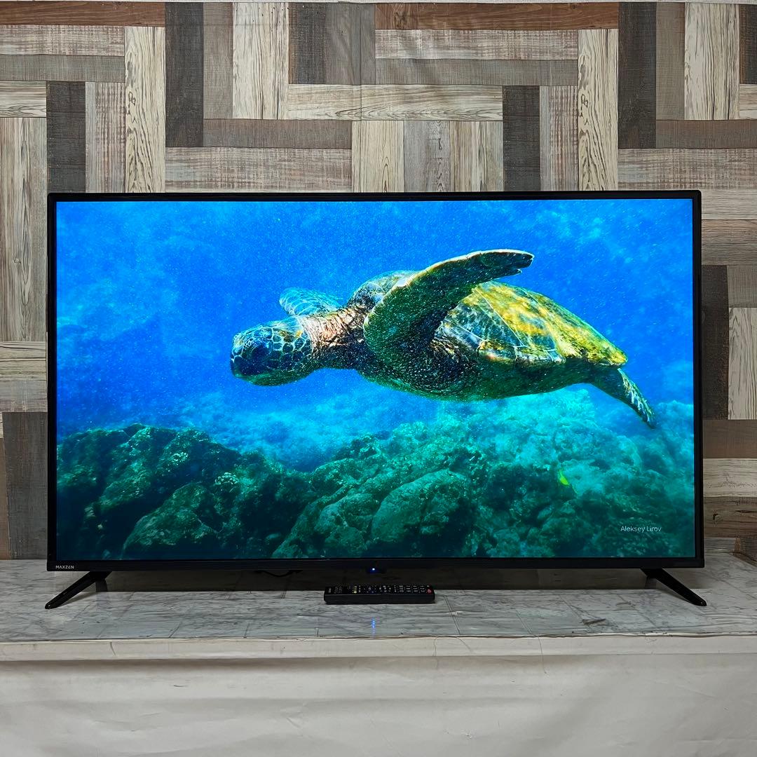即日受渡❣️全国送料込MAXZENテレビ50型4K 液晶テレビゲームモード搭載