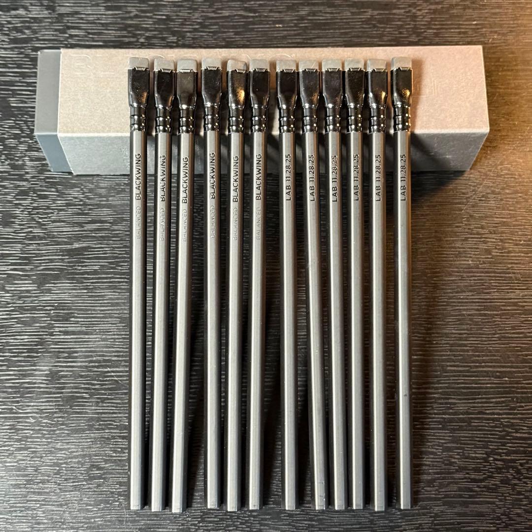 Blackwing 鉛筆 Lab 11.28.25 12本セット