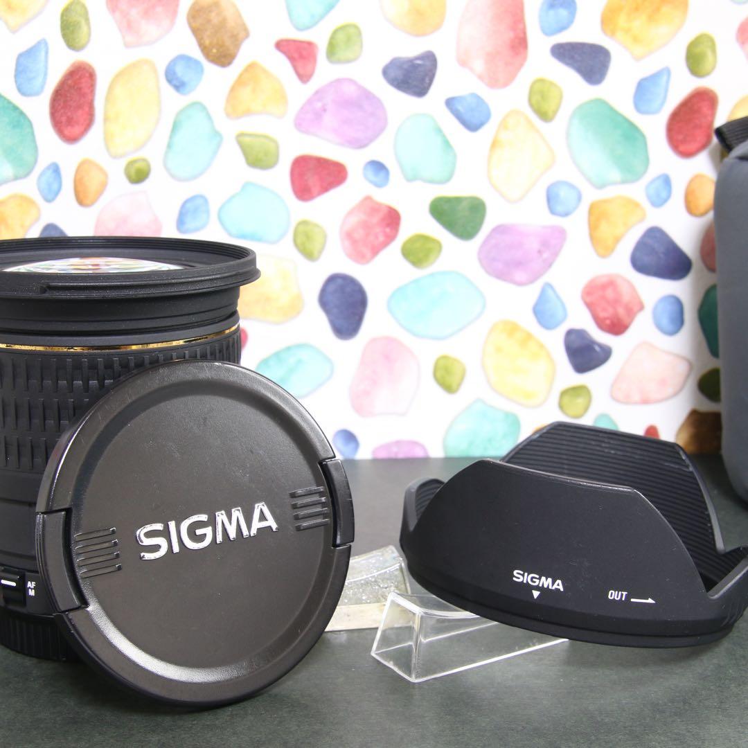 ♥︎◇高性能単焦点レンズ♪ ◇SIGMA 20mm F1.8 Canon