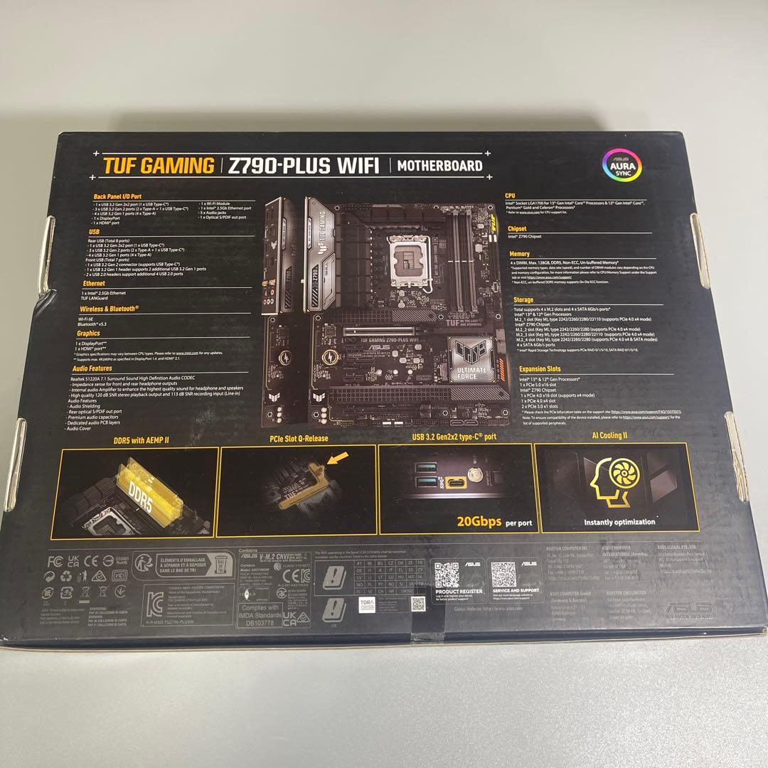 【新品未使用】ASUS TUF GAMING Z790-PLUS WIFI