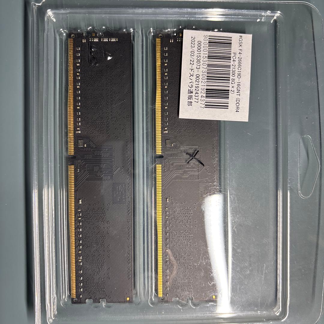 DDR4 8GB×4 2666MHz ジャンク