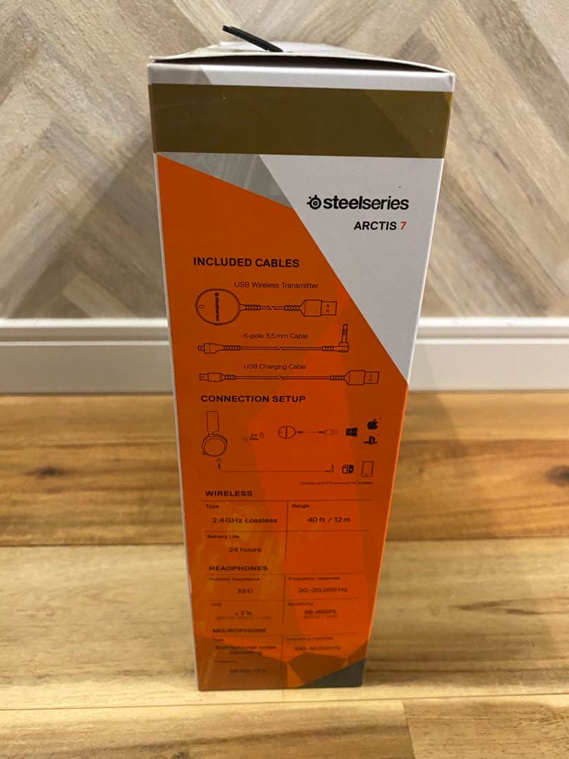 ヘッドホン SteelSeries Arctis 7 (2019 Edition)61505