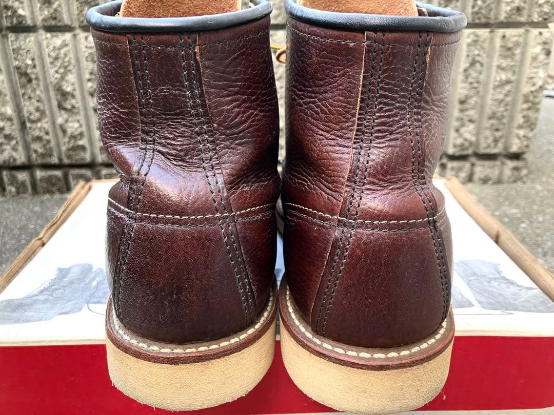 RED WING 8138 MOC TOE／27.5cm ／D.BROWN