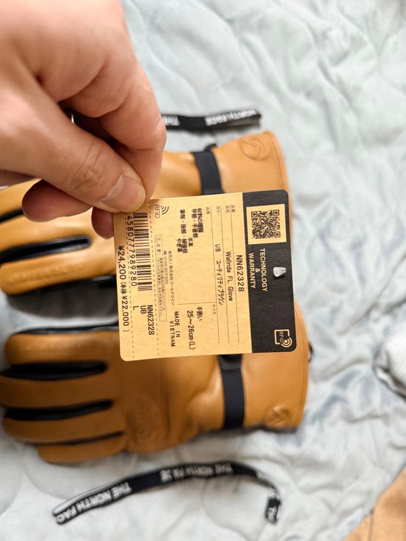 THE NORTH FACE ウォールライドFLグローブ size L