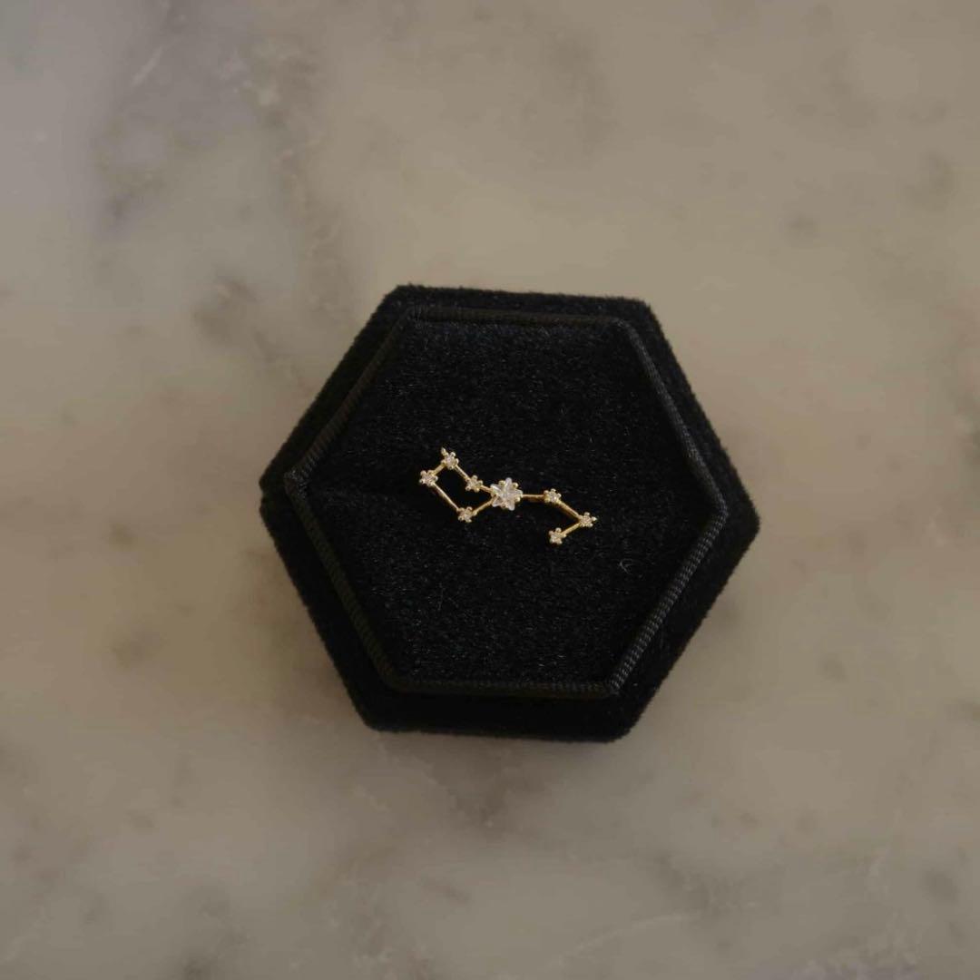 【未使用】rippmonster ピアス 星降る夜 bonne nuit 蠍座