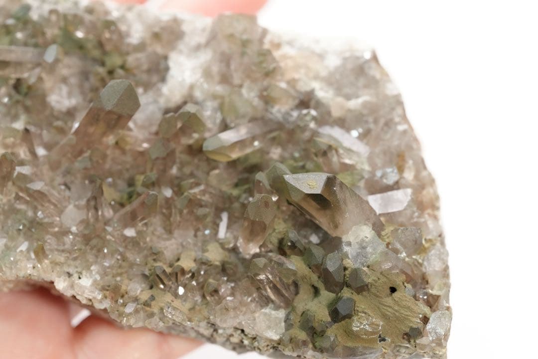 【グリーンキャップ】スモーキークォーツ スイス産 125×75×32mm