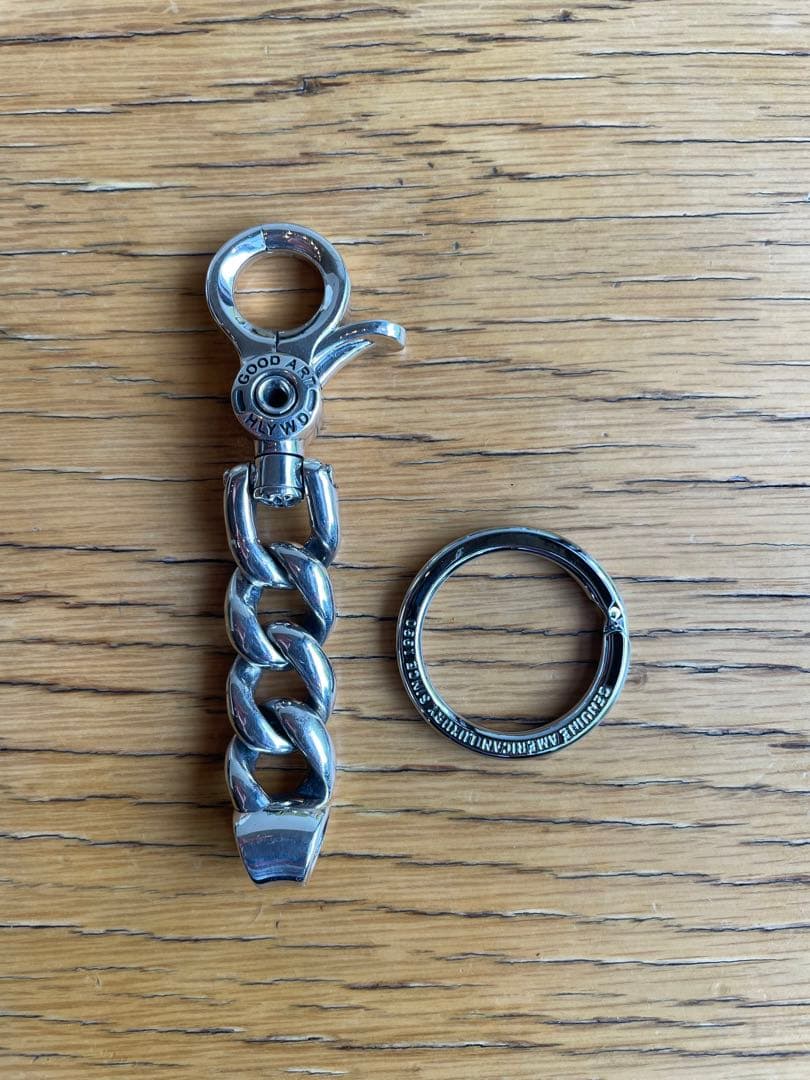 グッドアートハリウッド　シルバー 925 チェーン　キーホルダー