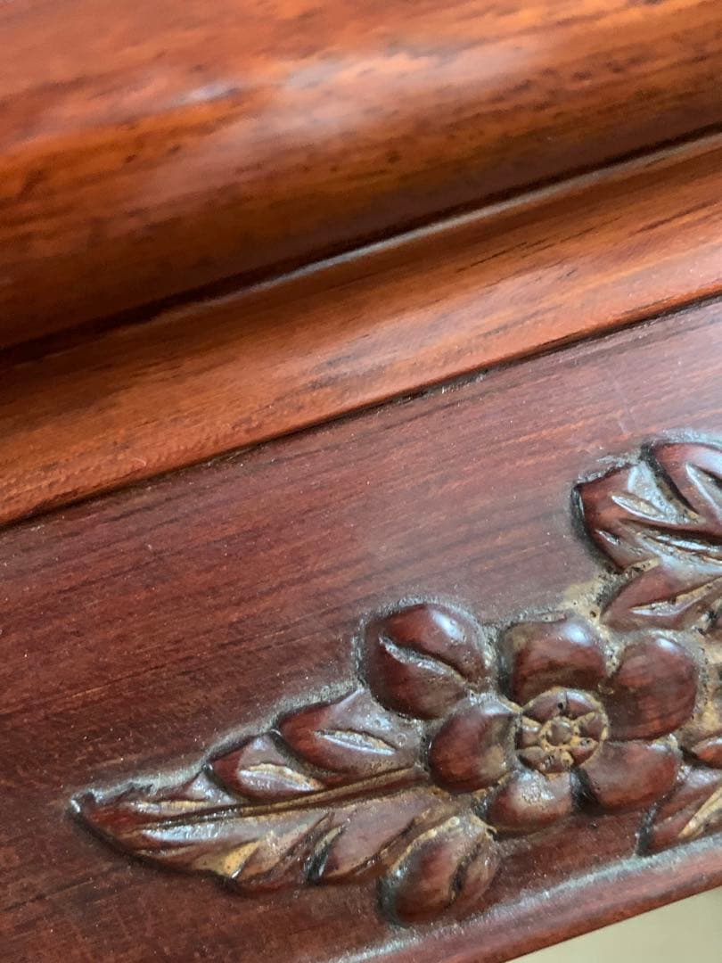 花梨材　椅子　猫脚　1脚