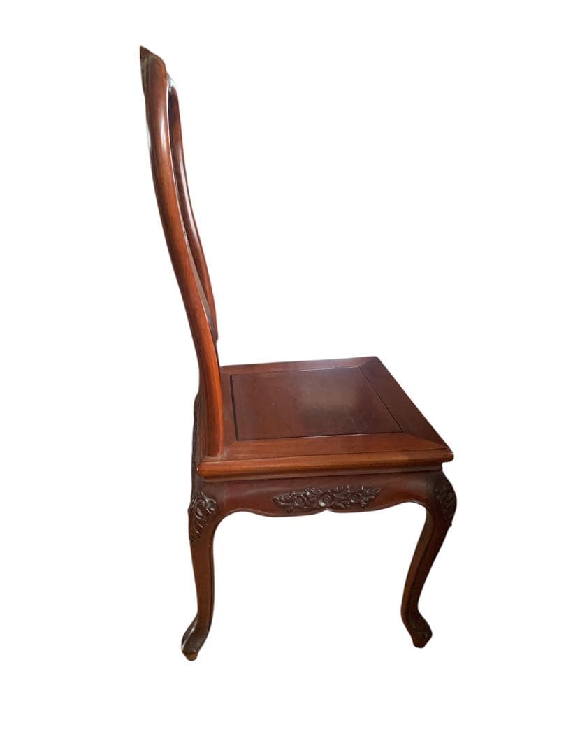 花梨材　椅子　猫脚　1脚