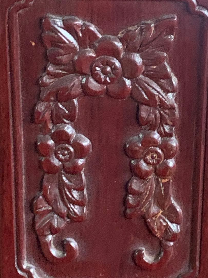 花梨材　椅子　猫脚　1脚