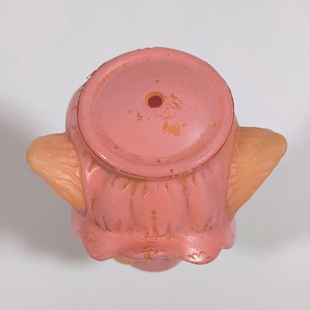 ビンテージ サンラバー ボンネットキティ 黒目 ルースニュートン ピンク