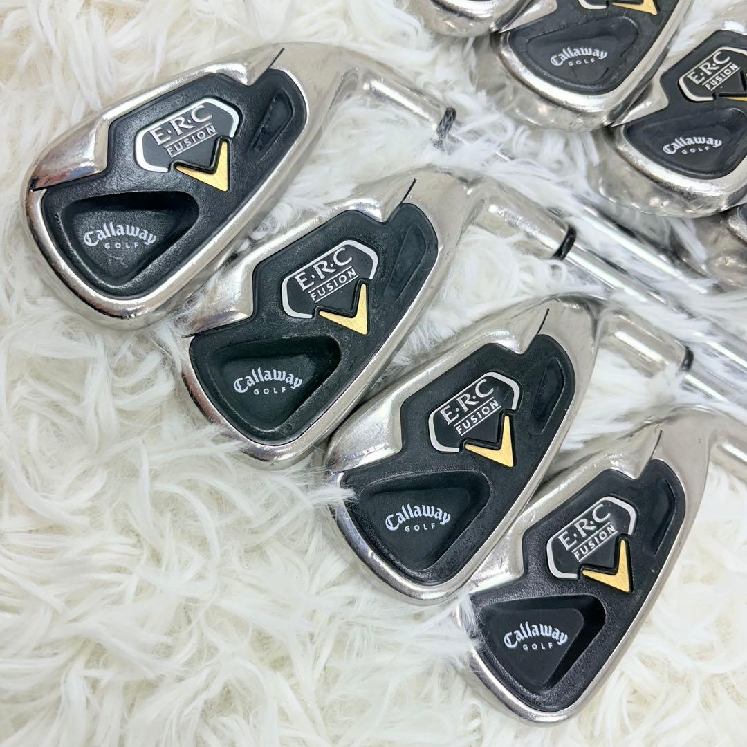 Callaway E.R.C FUSION メンズアイアンセット 8本 ゴルフ