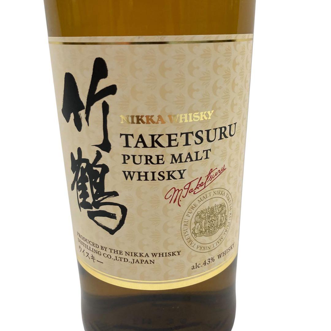 NIKKA 竹鶴 ピュアモルトウイスキー 700ml 43%
