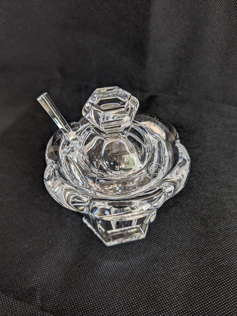 バカラ ミズーリ マスタードポット ジャムポット スプーン付き