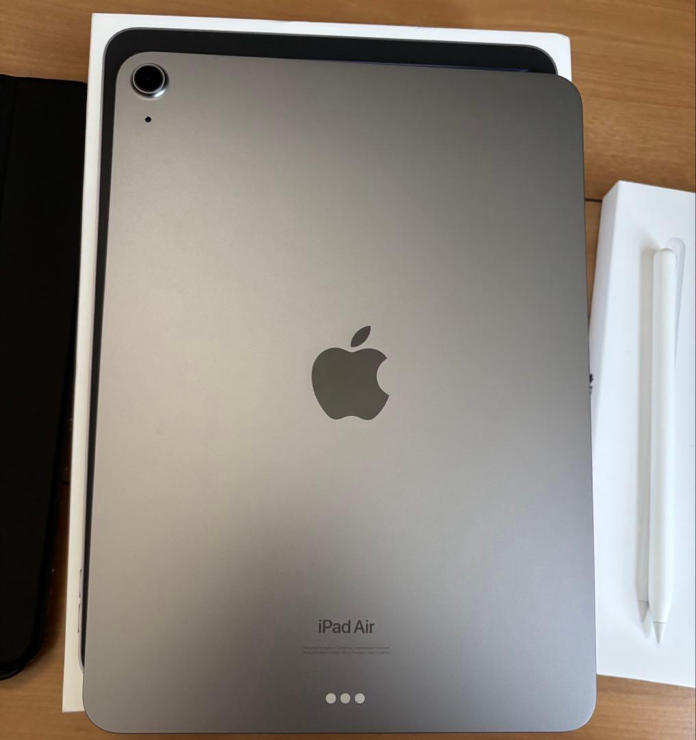 バッテリー100% iPad Air M2 & Apple Pencil Pro