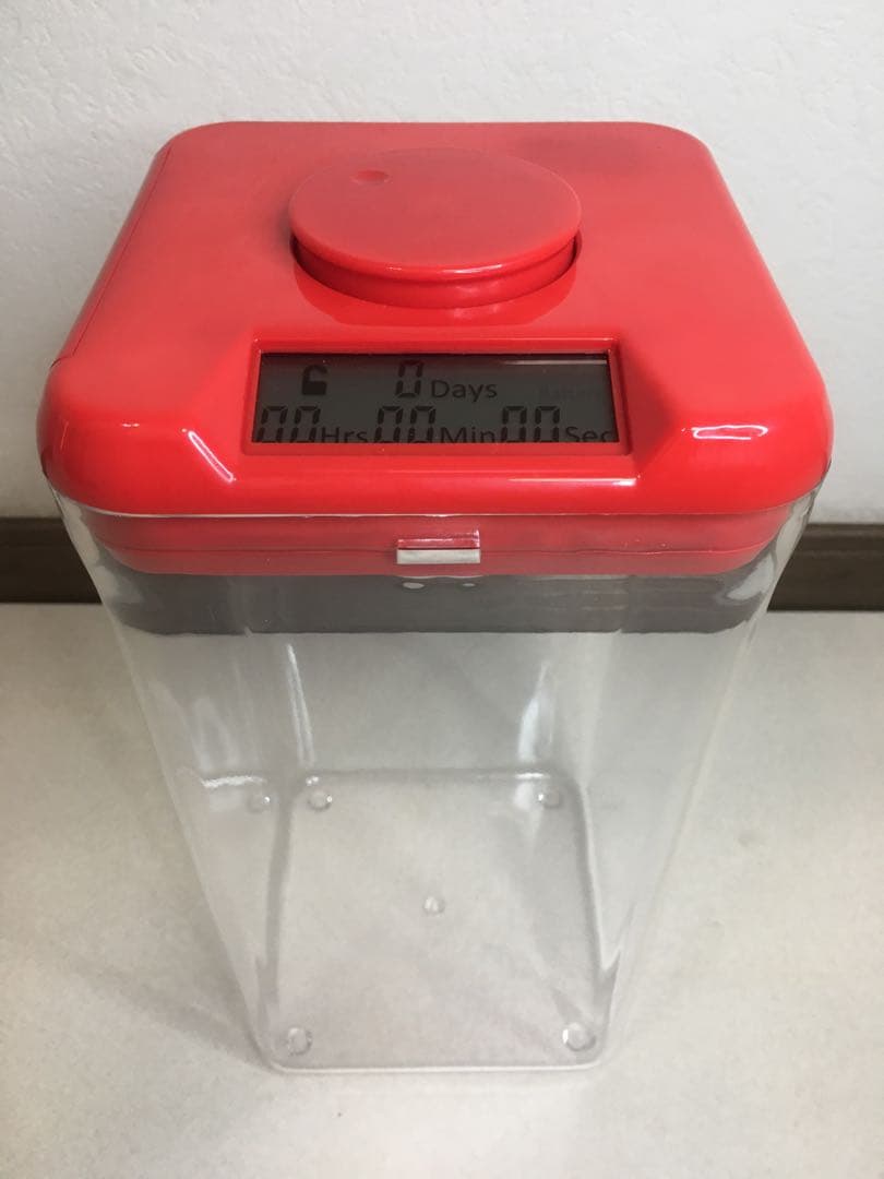 kitchen safe タイムロッキングコンテナ XL 赤 Red 送料無料