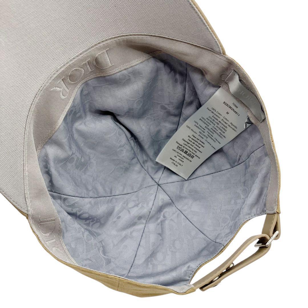 未使用✨ ディオール×トラヴィススコット キャップ ベージュ M