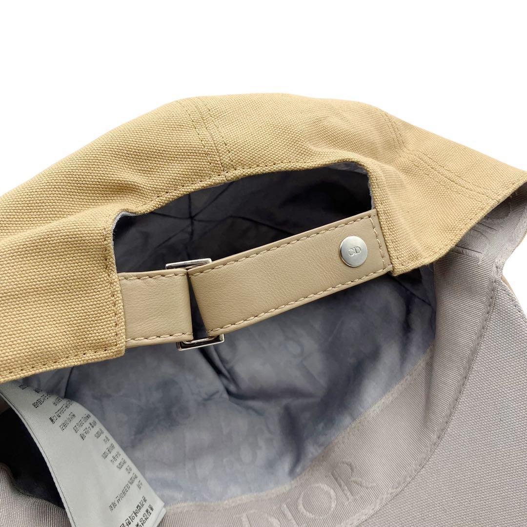 未使用✨ ディオール×トラヴィススコット キャップ ベージュ M