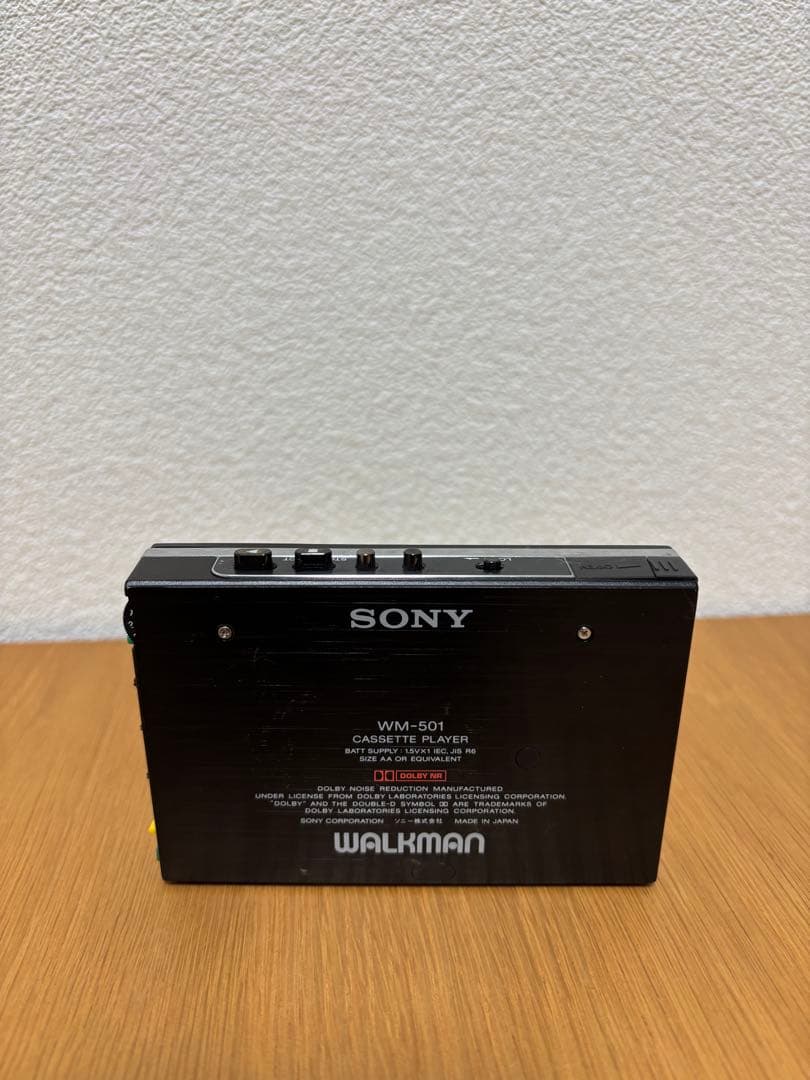 SONY WM-501 カセットプレーヤー