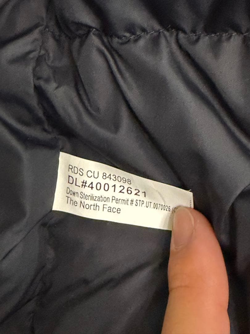 ノースフェイス　ダウンベスト　US限定品