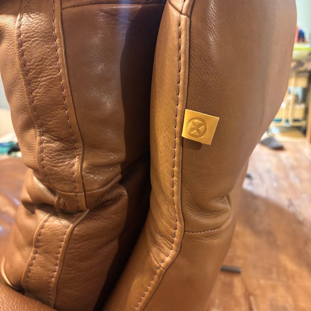 【廃盤】 クラッシュゲート 本革ヴィンテージソファ3人掛け