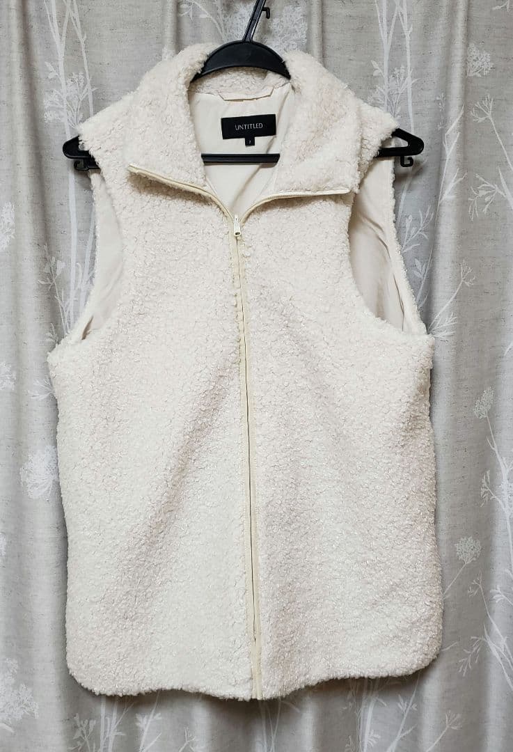 ラスト値下げUNTITLED 春先まで着れるボアライナー外せるフード付きコート