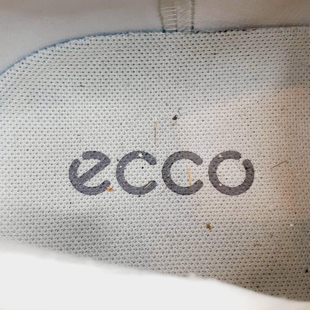 美品 28㎝◎ecco エコー ゴルフシューズ 白 GOLF BEOM C4
