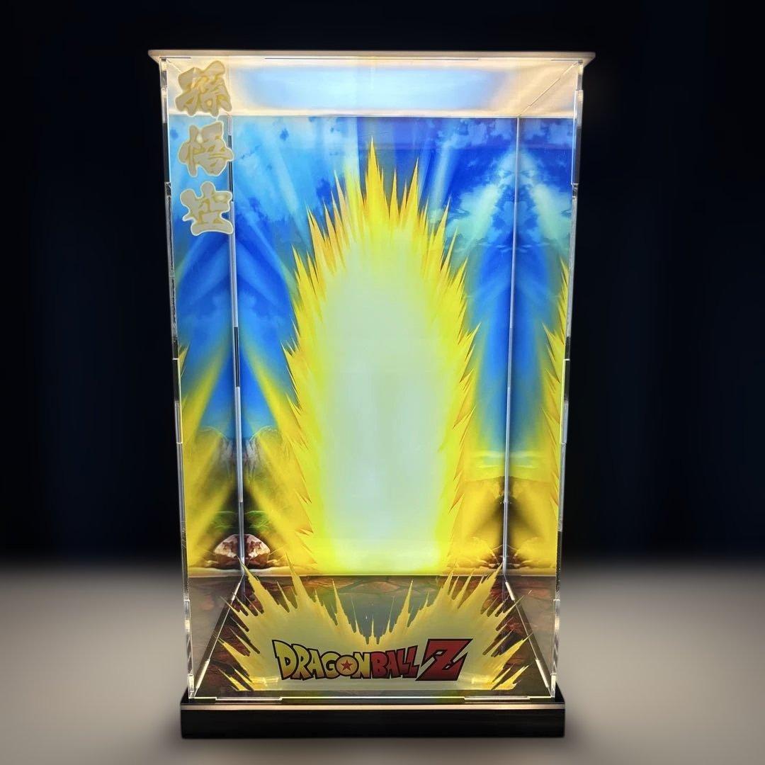 ドラゴンボール　照明付き展示ケース①