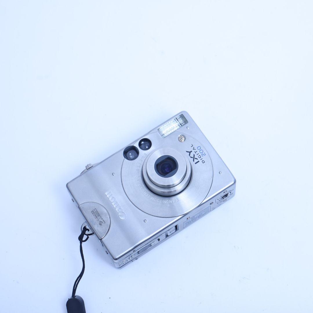 スマホ転送可 デジタルカメラ　Canon IXY DIGITAL200　カード付