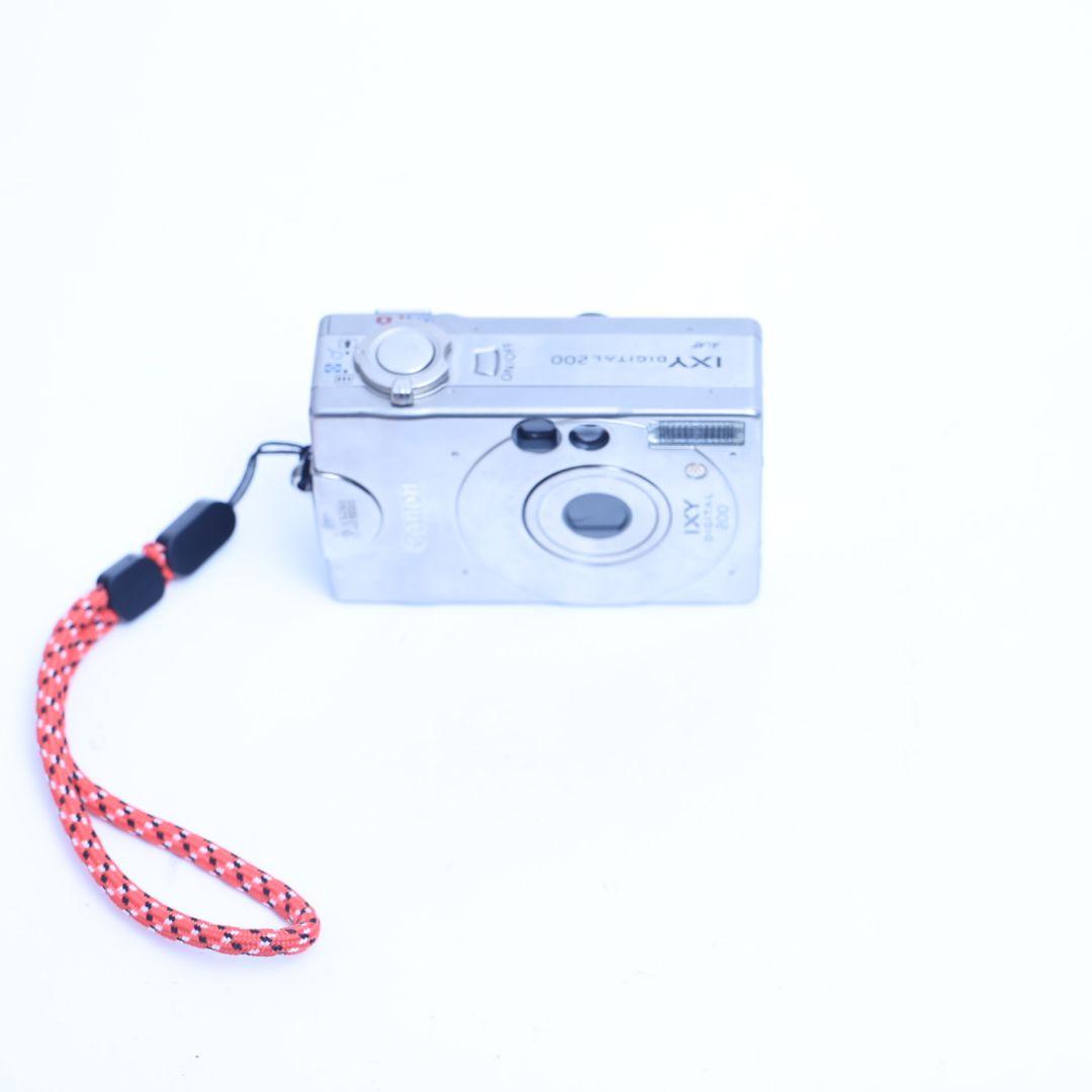 スマホ転送可 デジタルカメラ　Canon IXY DIGITAL200　カード付