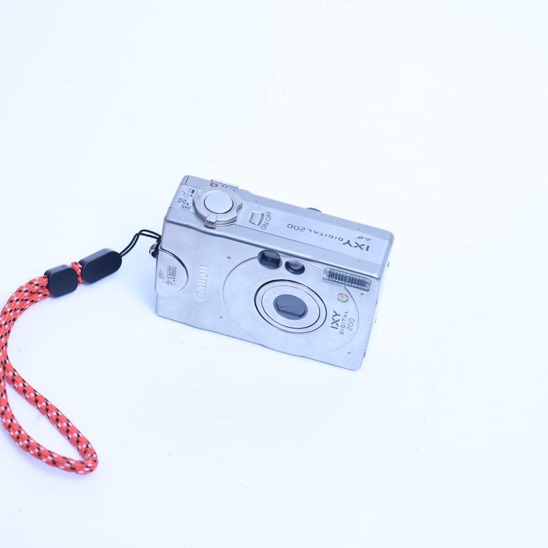 スマホ転送可 デジタルカメラ　Canon IXY DIGITAL200　カード付